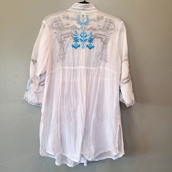 Sundance Embroidered Tunic - Picture 2 of 14
